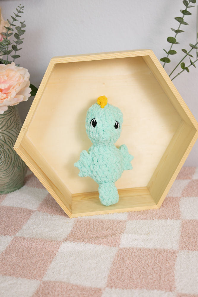Serena the Seahorse - Crochet Plushie