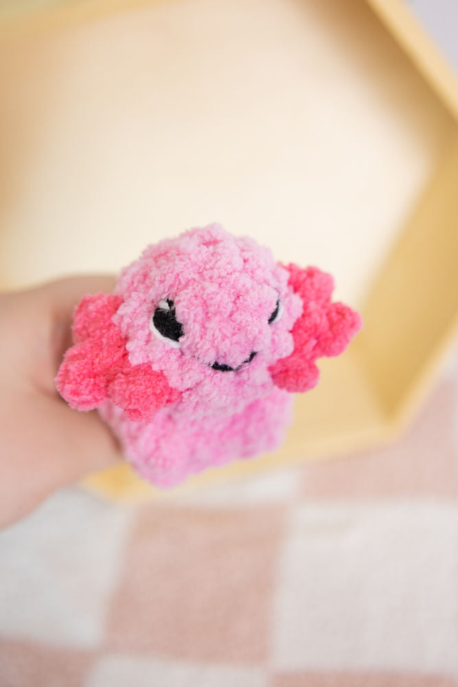 Ainsley the Axolotl - Crochet Plushie