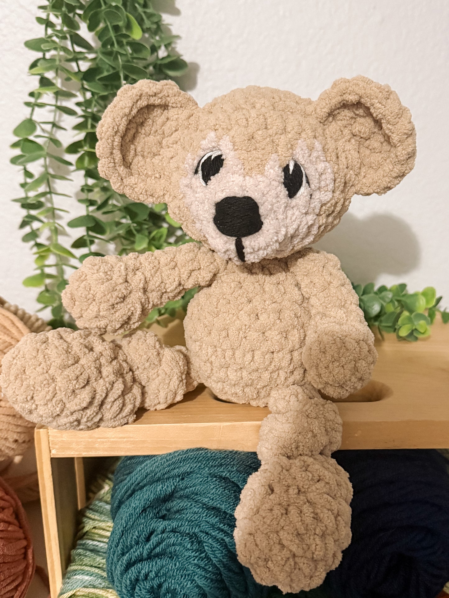 The Mouse's Best Bear - Crochet Plushie