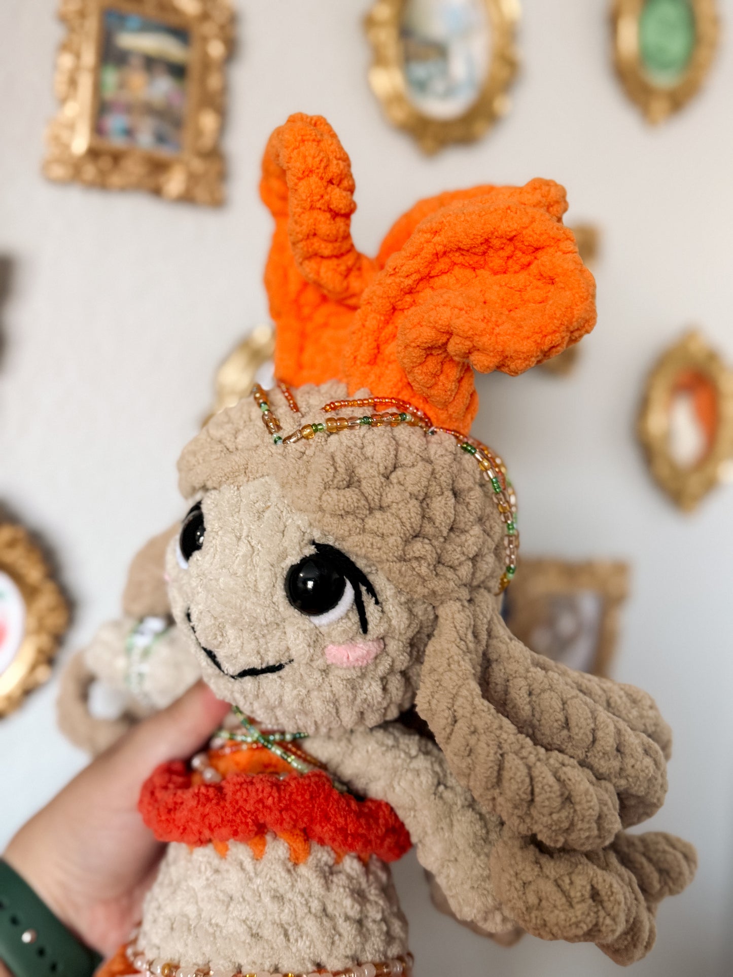 The Showgirl - Crochet Plushie