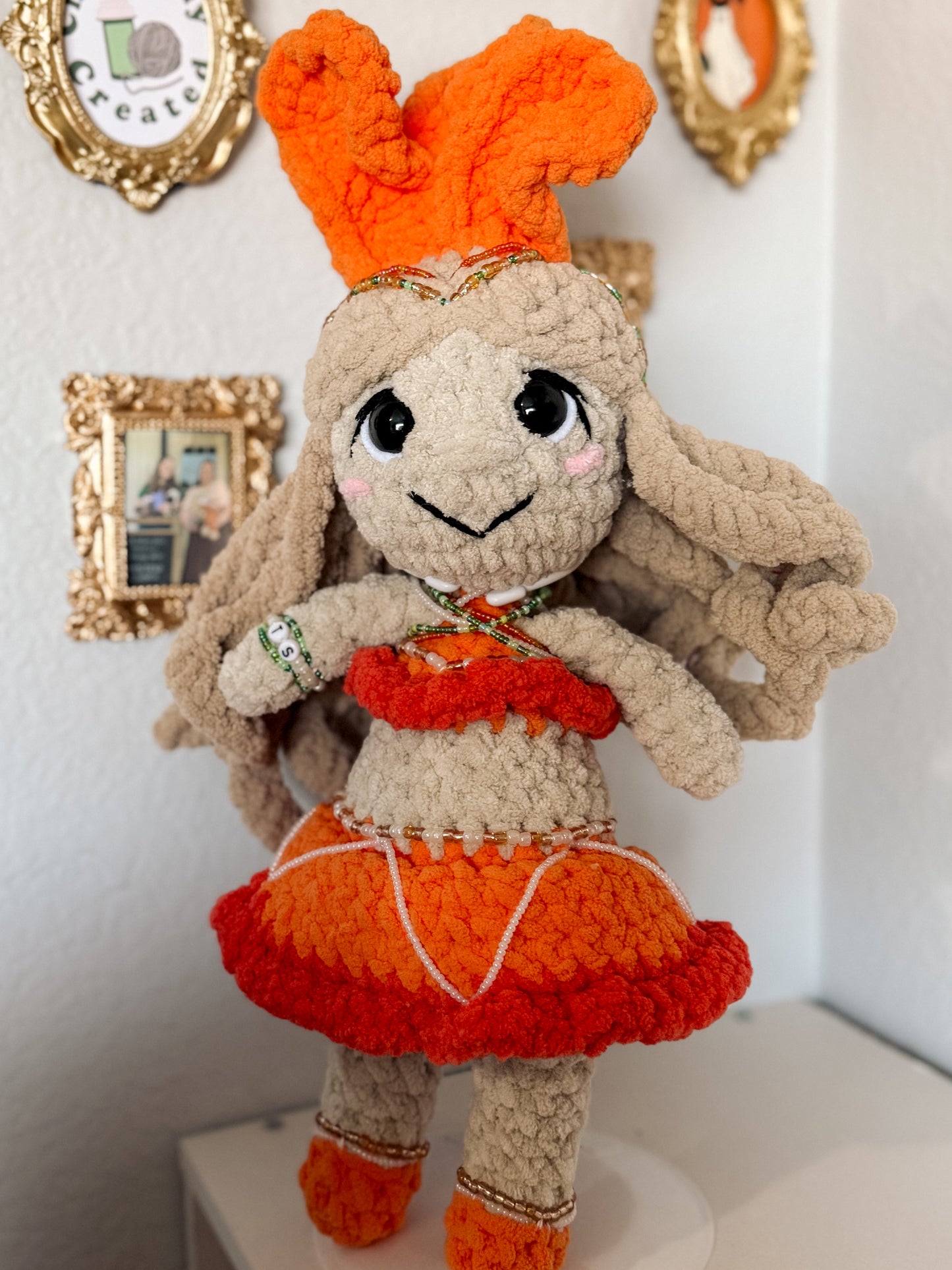 The Showgirl - Crochet Plushie
