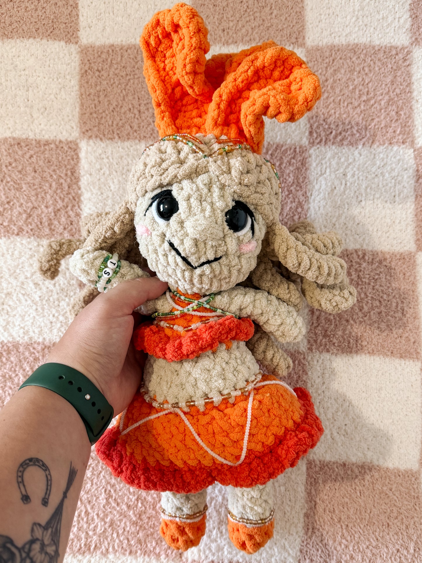The Showgirl - Crochet Plushie