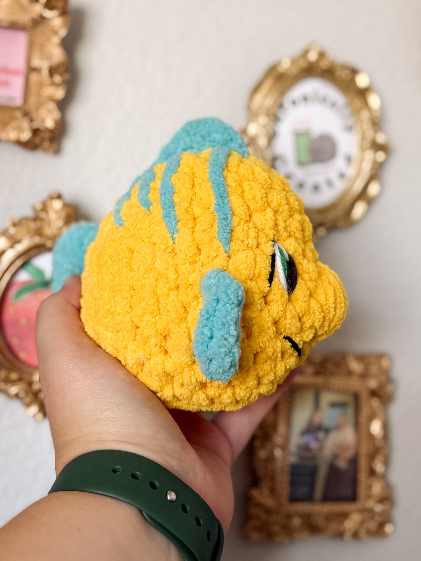 The Littlest Mermaid's Sidekick - Crochet Plushie