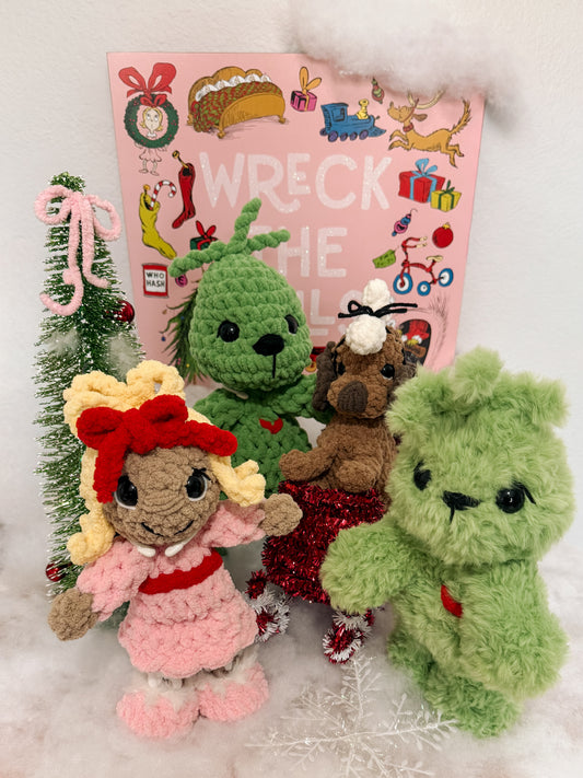 The Mean One - Crochet Plushie