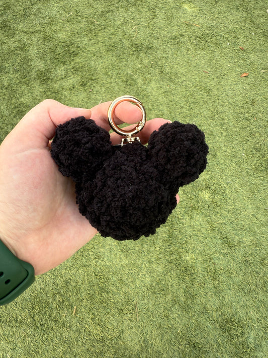 The Main Mouse Keychain - Black