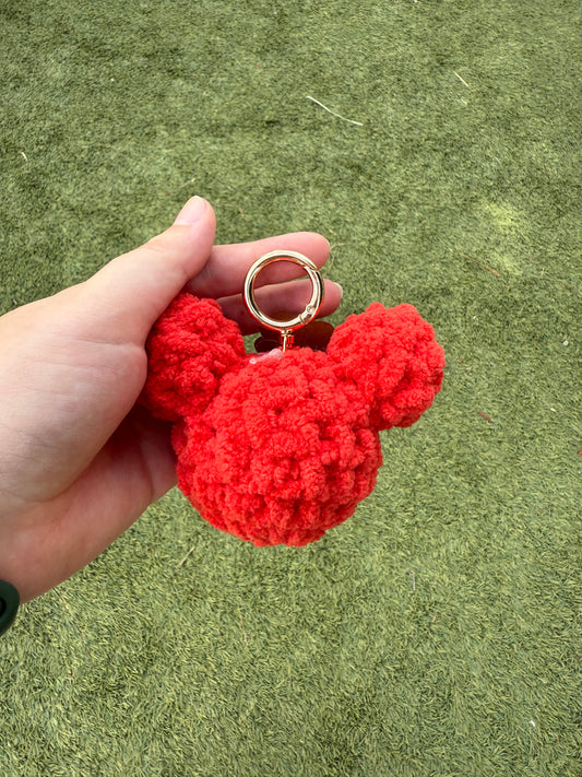 The Main Mouse Keychain - Red
