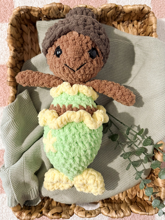 The Bayou Beauty Mermaid - Crochet Plushie