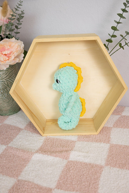 Serena the Seahorse - Crochet Plushie