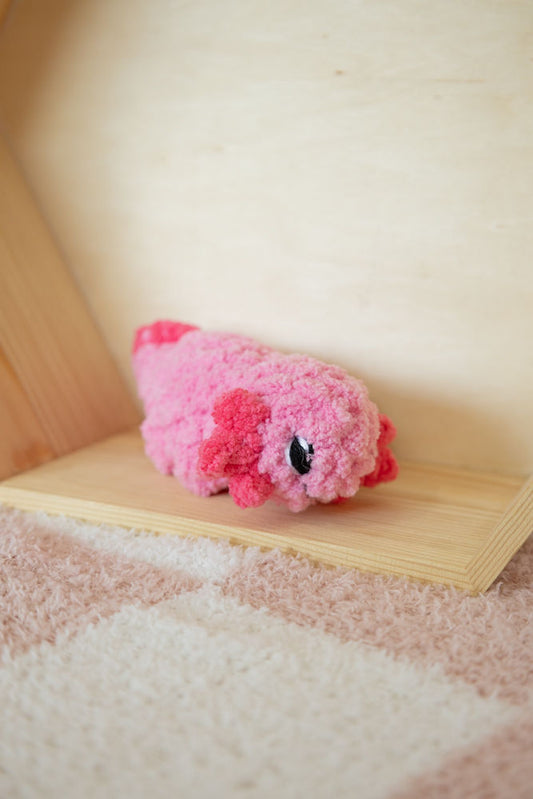 Ainsley the Axolotl - Crochet Plushie