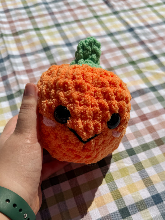 Patty the Pumpkin: The Produce Plushies Collection - Crochet Plushie
