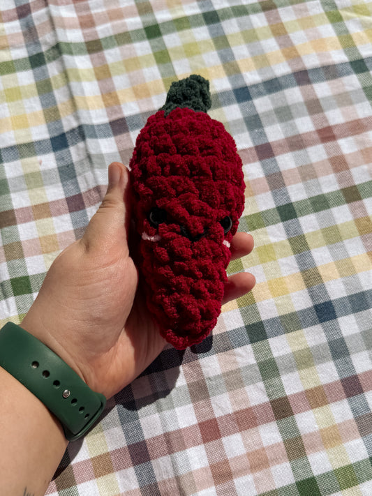 Peggy the Pepper: The Produce Plushies Collection - Crochet Plushies