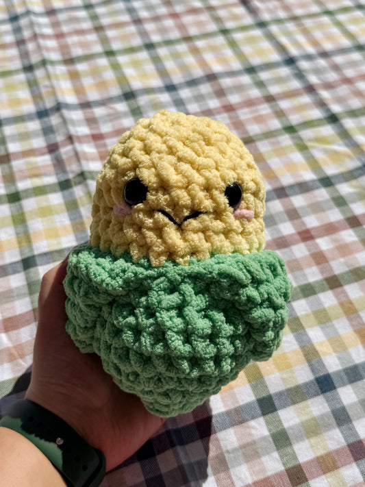 Corinne the Corn: The Produce Plushies Collection - Crochet Plushie