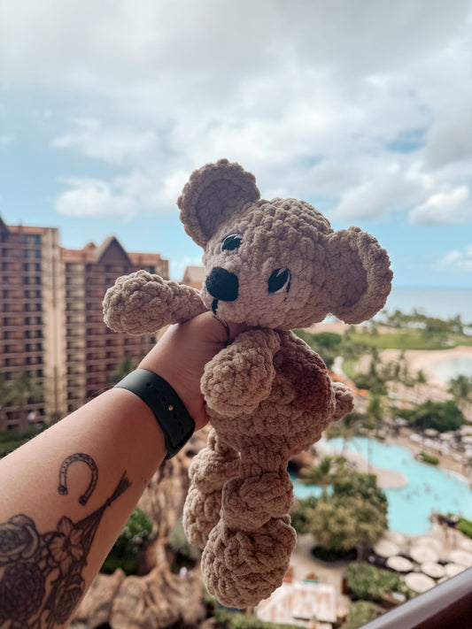 The Mouse's Best Bear - Crochet Plushie