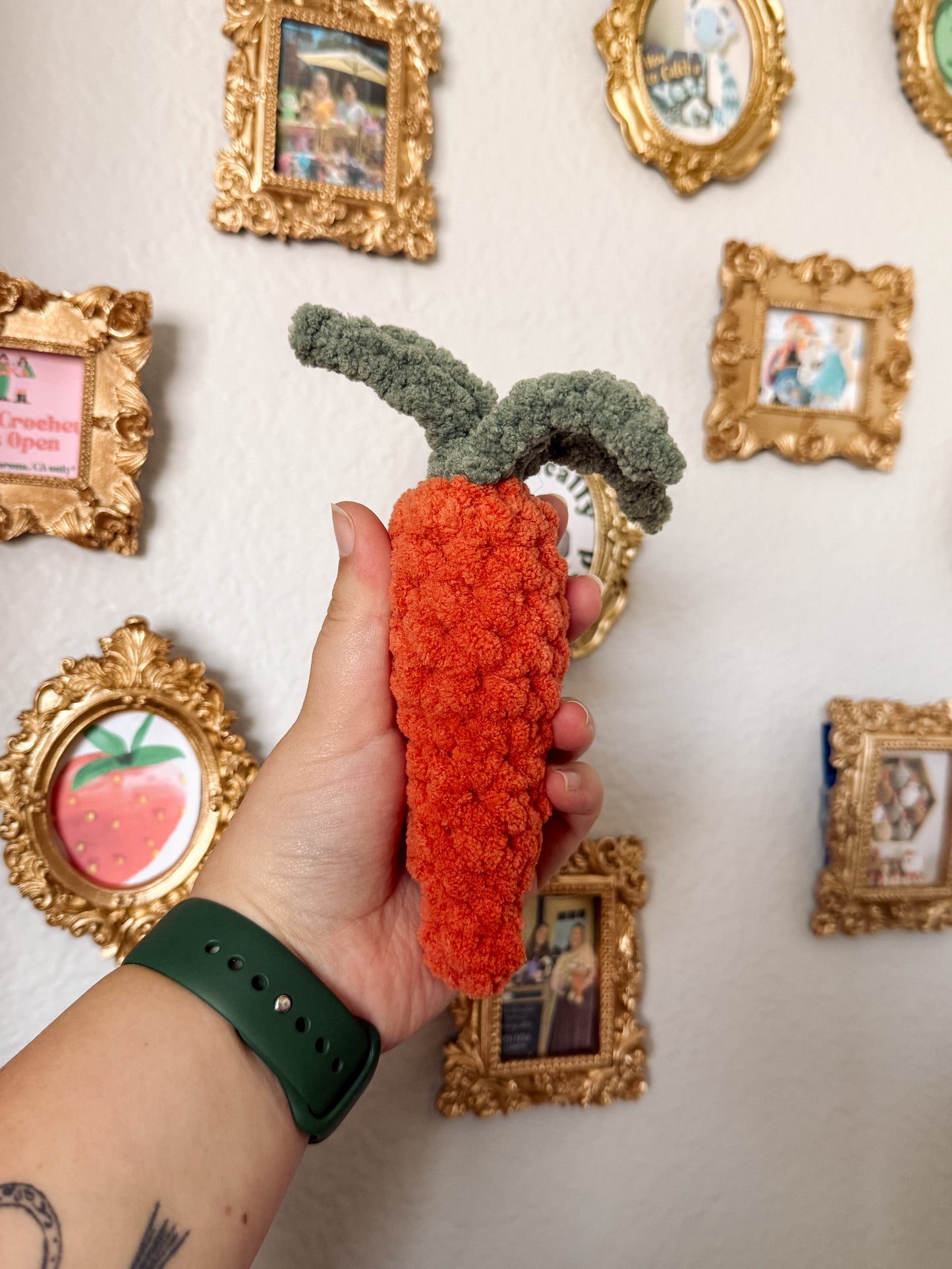 Crochet Carrot Plushie