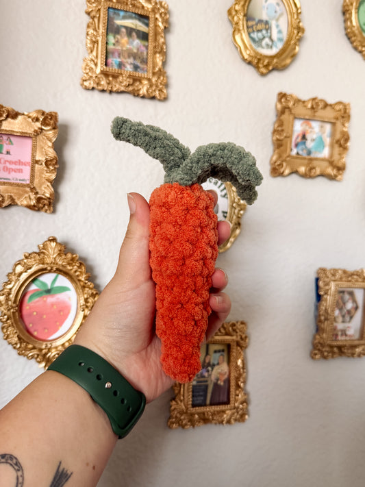 Crochet Carrot Plushie