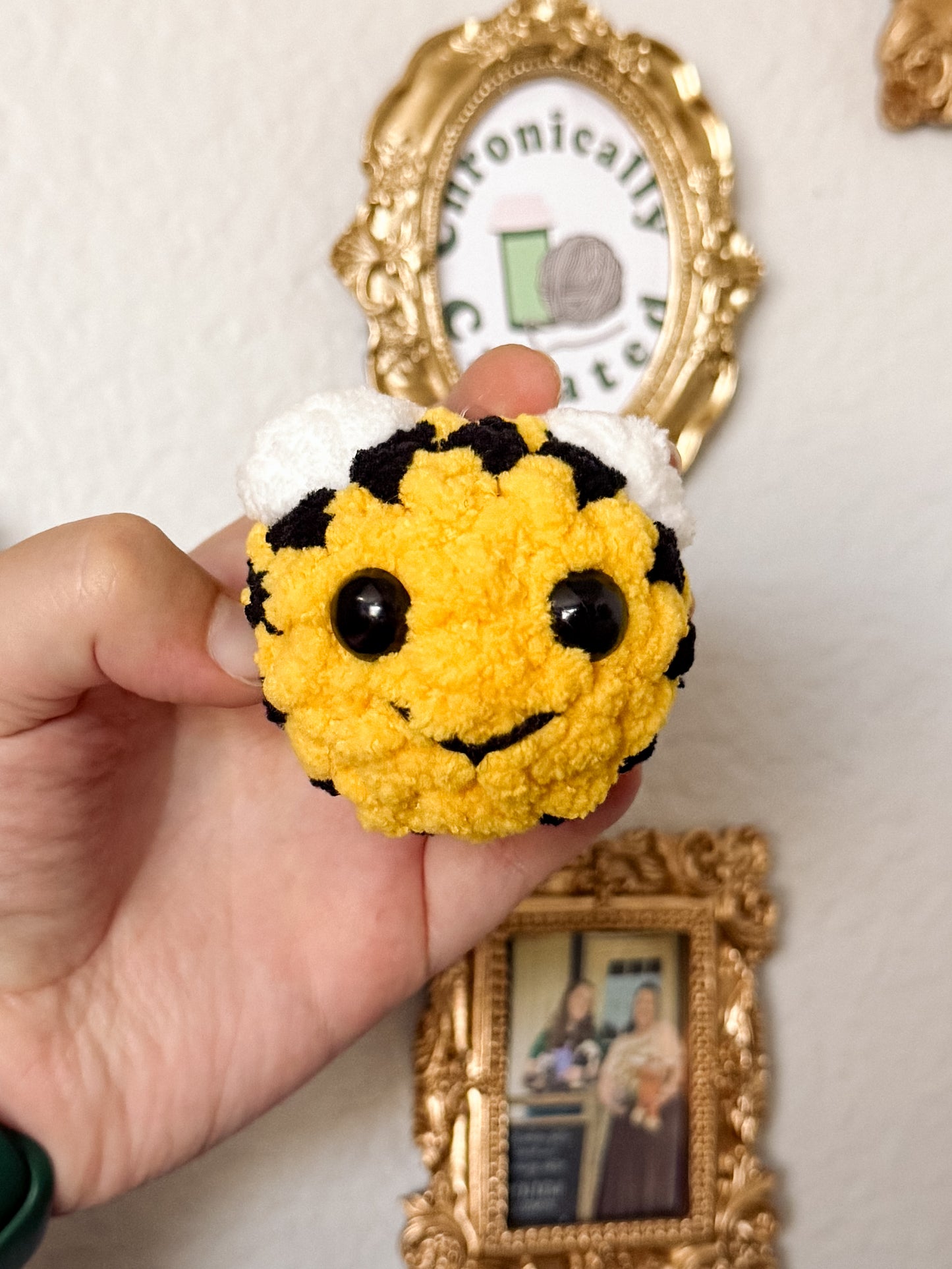 Teeny Tiny Bray the Bee - Crochet Plushie