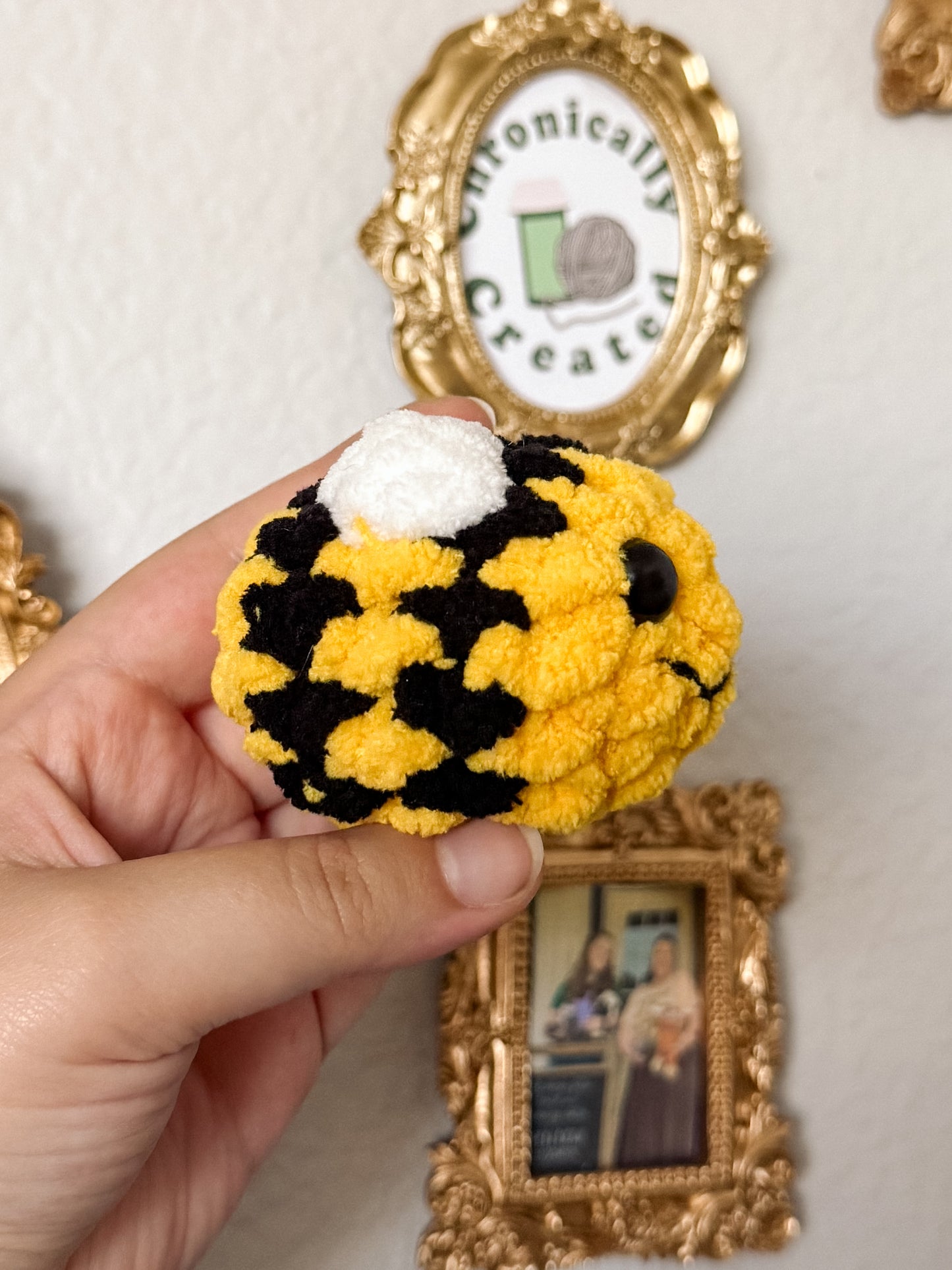 Teeny Tiny Bray the Bee - Crochet Plushie