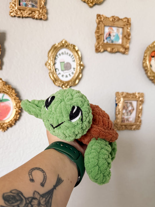 XL Tommie the Turtle - Crochet Plushie