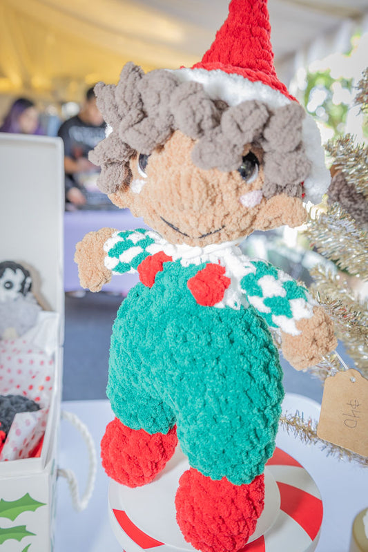 Ever the Elf (Carmel) - Crochet Plushie
