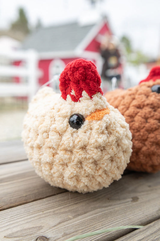 Charlie the Chicken - Crochet Plushie
